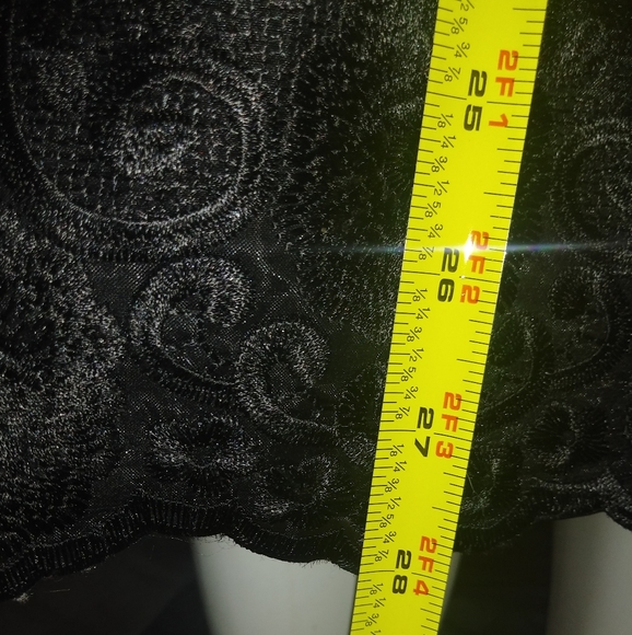 NWT Beautiful full bodied lace skirt lined - Picture 3 of 8